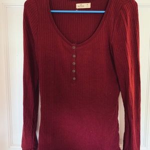 Hollister Ribbed Top